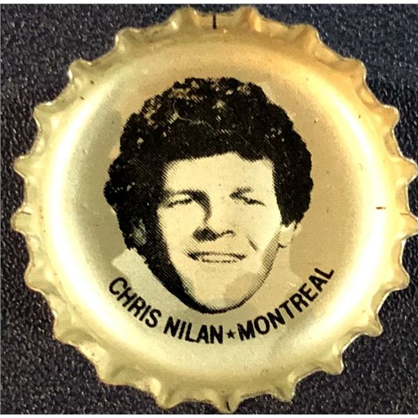 1980-81 PEPSI NHL CAPS - CHRIS NILAN