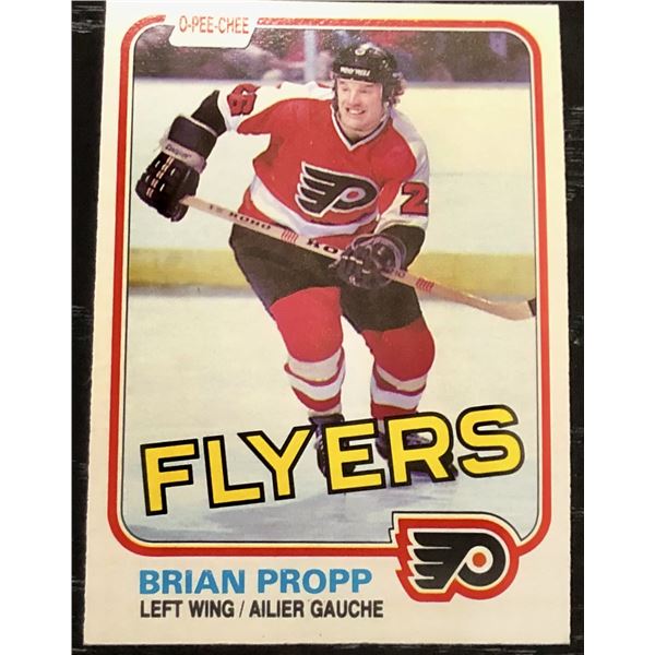 1981-82 O-PEE-CHEE BRIAN PROPP (HOF)
