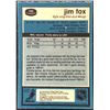 Image 2 : 1981-82 O-PEE-CHEE JIM FOX ROOKIE CARD