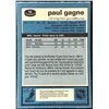 Image 2 : 1981-82 O-PEE-CHEE PAUL GAGNE ROOKIE CARD