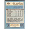Image 2 : 1981-82 TOPPS RICK MIDDLETON (HOF)