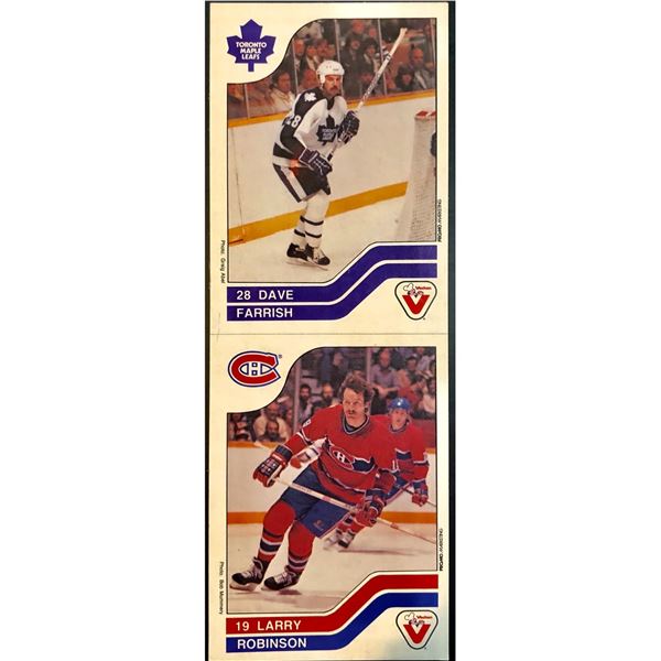1983-84 VACHON CAKES LARRY ROBINSON (HOF)