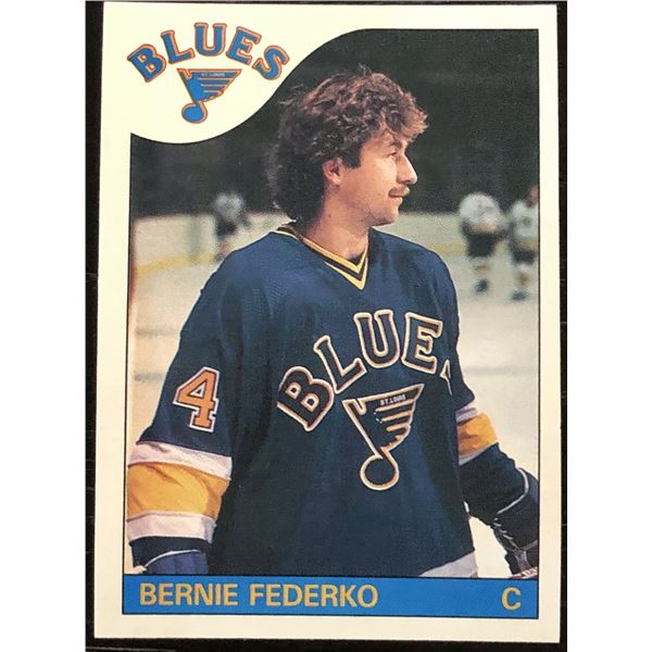 1985-86 O-PEE-CHEE BERNIE FEDERKO (HOF)