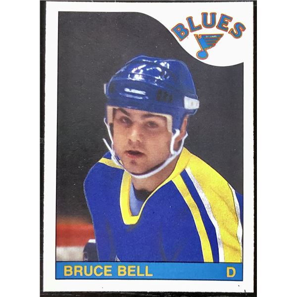 1985-86 O-PEE-CHEE BRUCE BELL ROOKIE CARD
