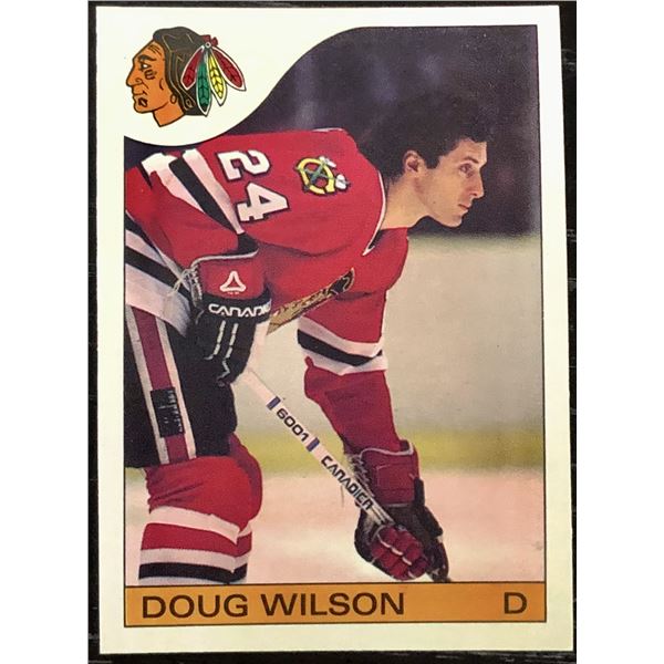 1985-86 O-PEE-CHEE DOUG WILSON (HOF)