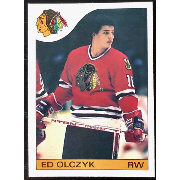1985-86 O-PEE-CHEE ED OLCZYK ROOKIE CARD