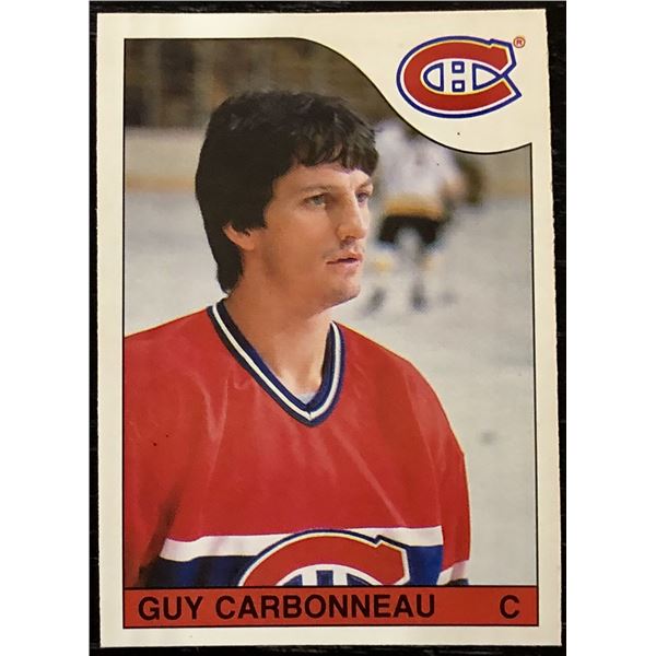 1985-86 O-PEE-CHEE GUY CARBONNEAU (HOF)
