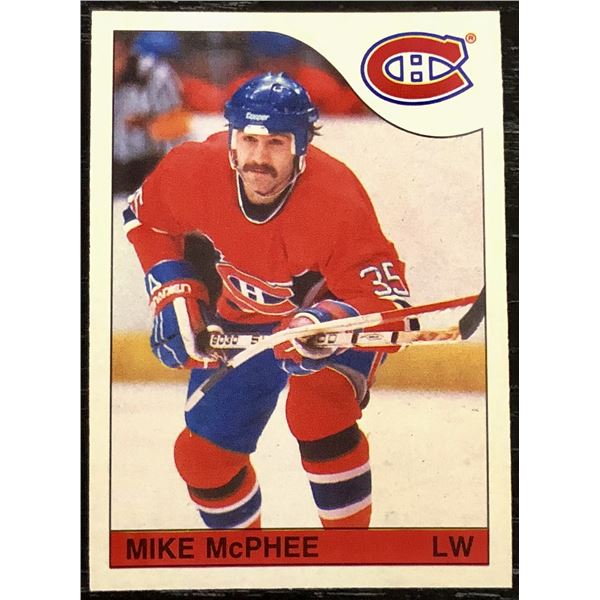1985-86 O-PEE-CHEE MIKE McPHEE