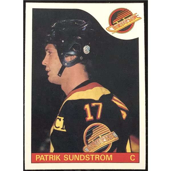 1985-86 O-PEE-CHEE PATRIK SUNDSTROM