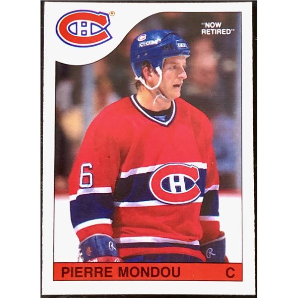 1985-86 O-PEE-CHEE PIERRE MONDOU