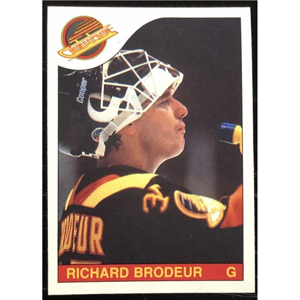1985-86 O-PEE-CHEE RICHARD BRODEUR