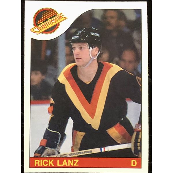 1985-86 O-PEE-CHEE RICK LANZ