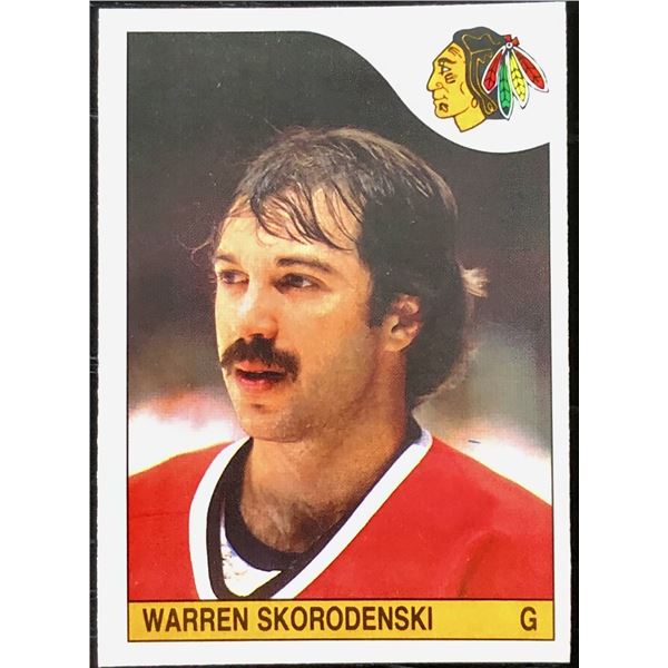 1985-86 O-PEE-CHEE WARREN SKORODENSKI ROOKIE CARD