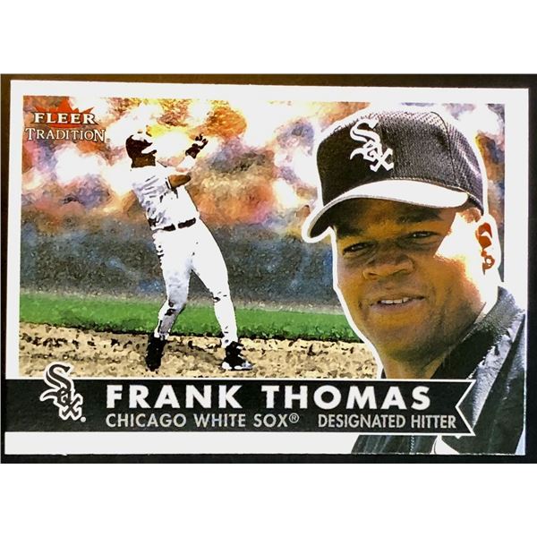 2001 FLEER FRANK THOMAS (HOF)