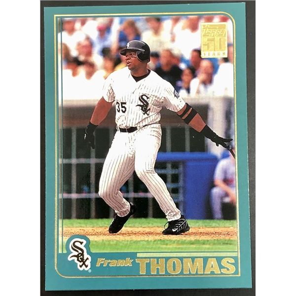 2001 TOPPS FRANK THOMAS (HOF)