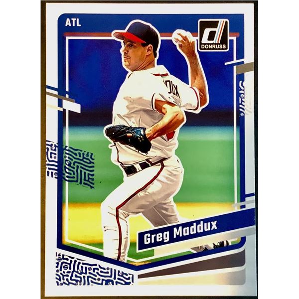 2023 DONRUSS GREG MADDUX (HOF)