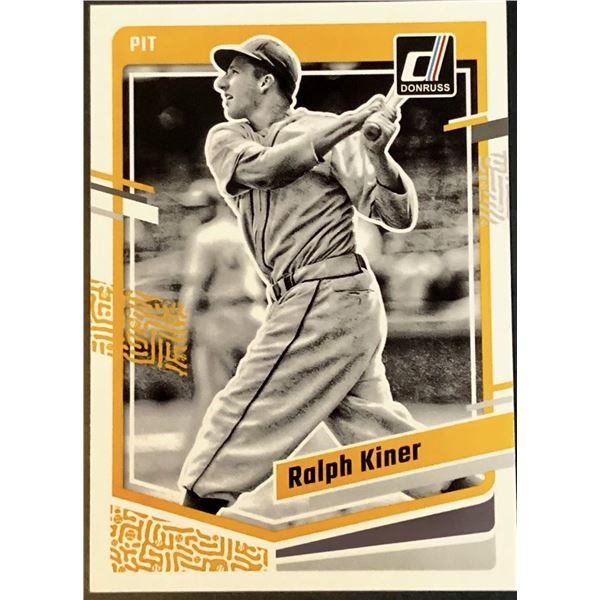 2023 DONRUSS RALPH KINER (HOF)