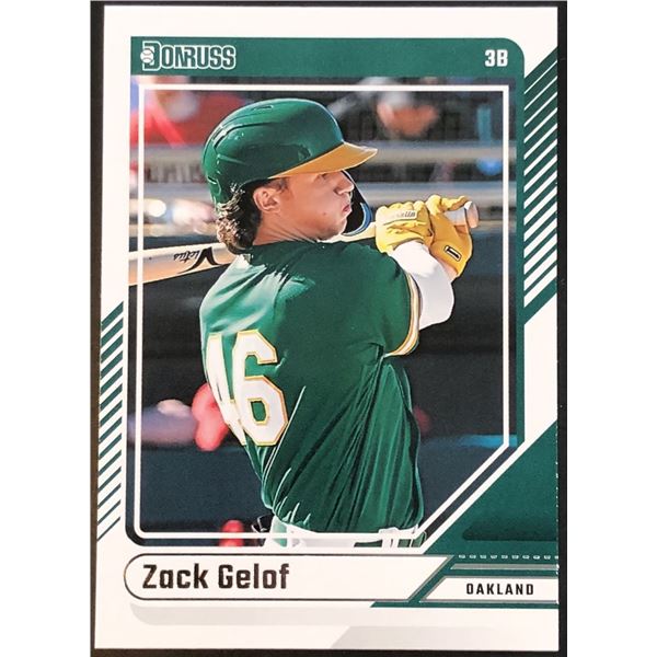 2024 DONRUSS ZACK GELOF ROOKIE CARD