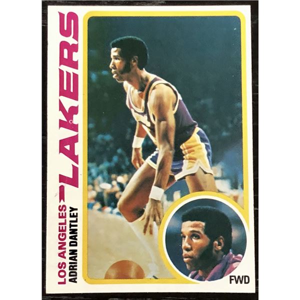 1978-79 TOPPS NBA ADRIAN DANTLEY (HOF)