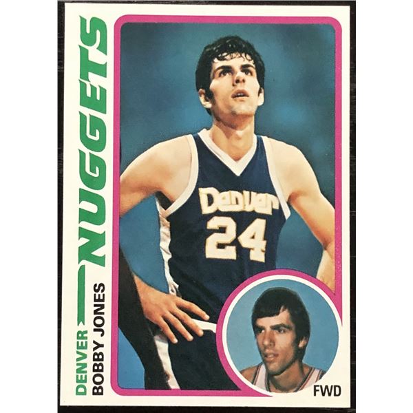 1978-79 TOPPS NBA BOBBY JONES (HOF)