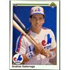 Image 1 : 1990 UPPER DECK ANDRES GALARRAGA
