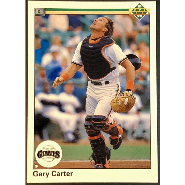1990 UPPER DECK GARY CARTER (HOF)