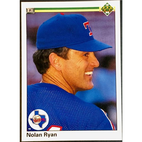 1990 UPPER DECK NOLAN RYAN (HOF)