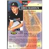Image 2 : 1993 TOPPS STADIUM CLUB GREG MADDUX (HOF)