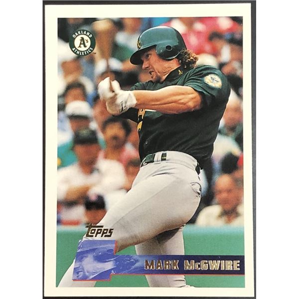 1996 TOPPS MARK McGWIRE