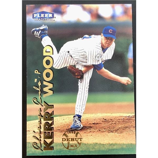 1999 FLEER KERRY WOOD ROOKIE CARD