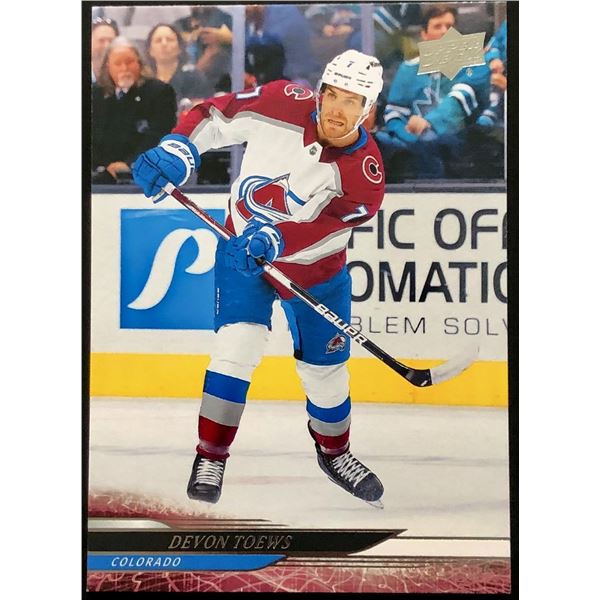 2024-25 UPPER DECK DEVON TOEWS