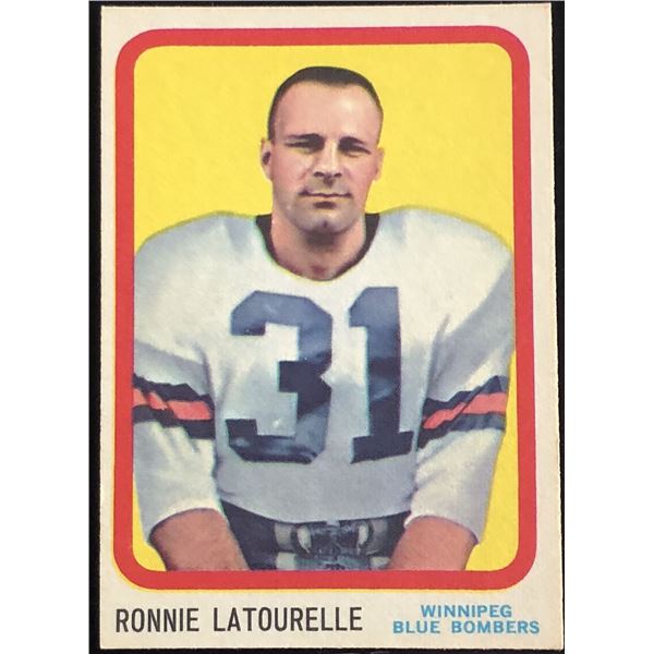 1963 O-PEE-CHEE CFL RONNIE LATOURELLE