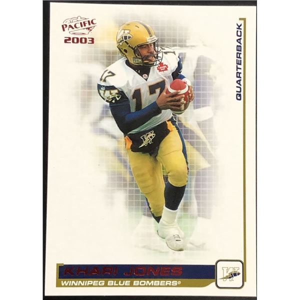 2003 PACIFIC CFL KHARI JONES
