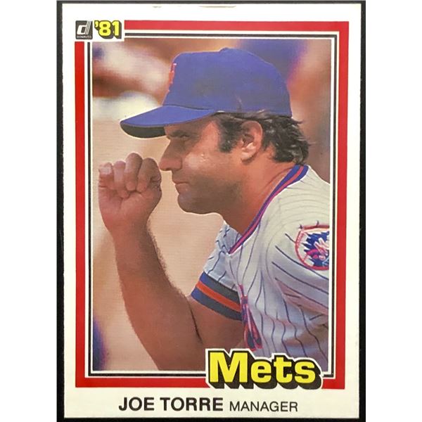 1981 DONRUSS JOE TORRE (HOF)