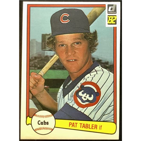 1982 DONRUSS PAT TABLER ROOKIE CARD