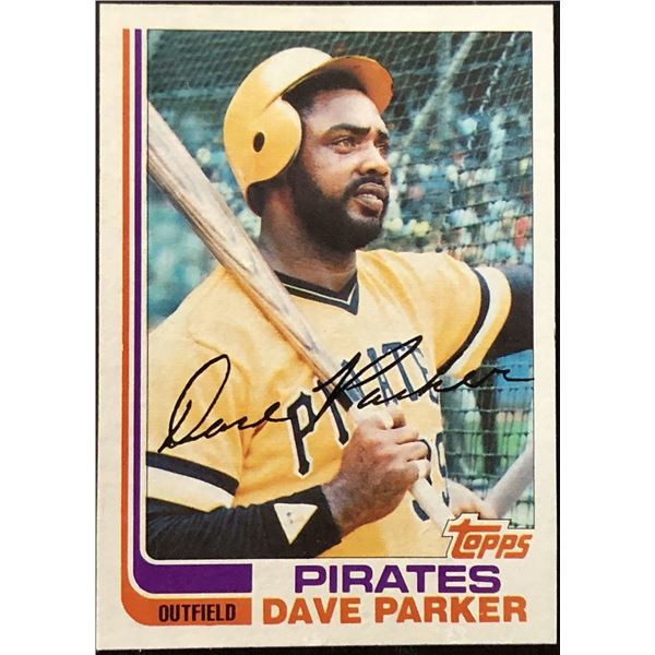 1982  TOPPS DAVE PARKER (HOF)