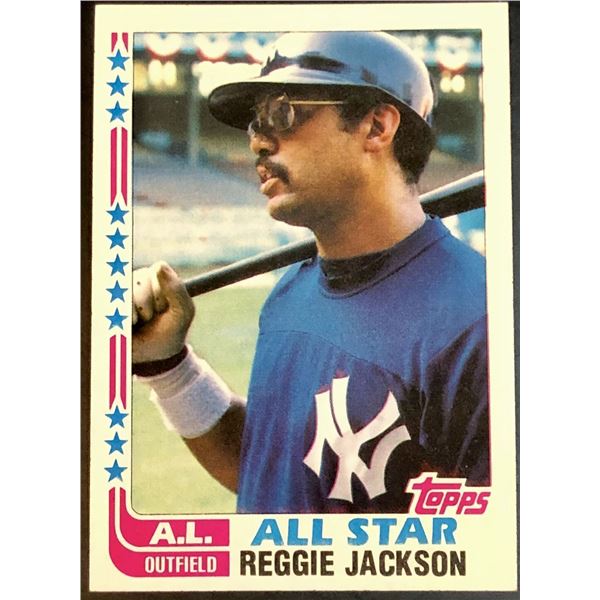 1982 TOPPS REGGIE JACKSON (HOF)