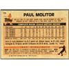Image 2 : 1983 GARDNER'S BAKERY MILWAUKEE BREWERS - PAUL MOLITOR (HOF)