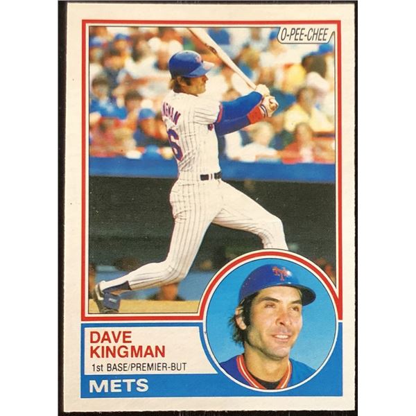 1983 O-PEE-CHEE DAVE KINGMAN