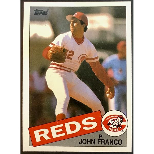 1985 TOPPS JOHN FRANCO ROOKIE CARD