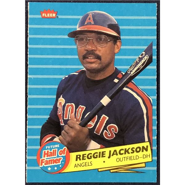 1986 FLEER REGGIE JACKSON (HOF)