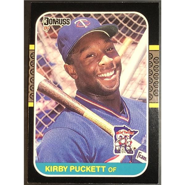 1987 DONRUSS KIRBY PUCKETT (HOF)