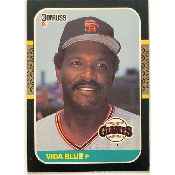 1987 DONRUSS VIDA BLUE (HOF)
