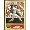 Image 1 : 1987 TOPPS WILLIE RANDOLPH