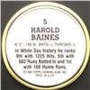 Image 2 : 1988 TOPPS BASEBALL COIN - HAROLD BAINES (HOF)