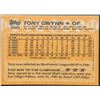 Image 2 : 1988 TOPPS TONY GWYNN (HOF)