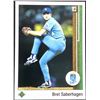 Image 1 : 1989 UPPER DECK BRET SABERHAGEN