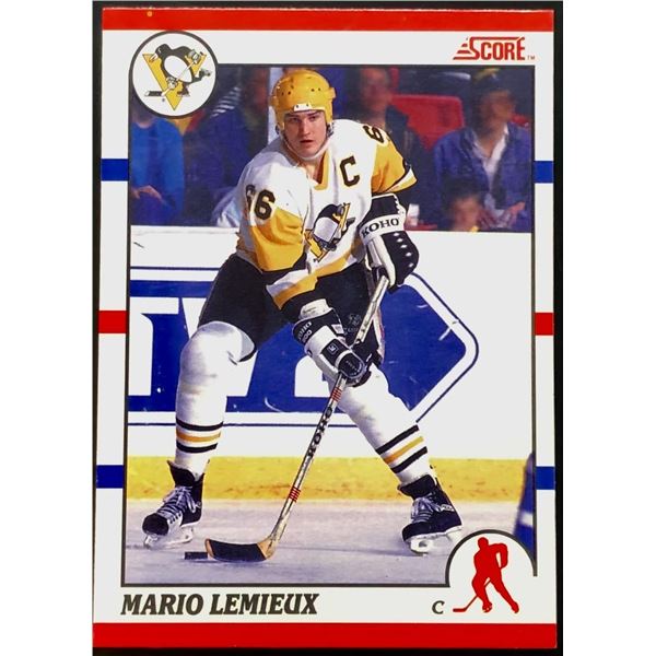 1990-91 SCORE MARIO LEMIEUX (HOF)