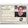 Image 2 : 1991-92 CHL BRYAN McCABE JUNIOR CARD