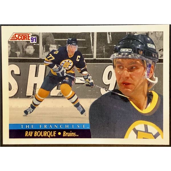 1991-92 SCORE U.S. RAY BOURQUE (HOF)